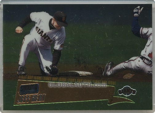 2000 Stadium Club Chrome First Day Issue #35: Jeff Kent