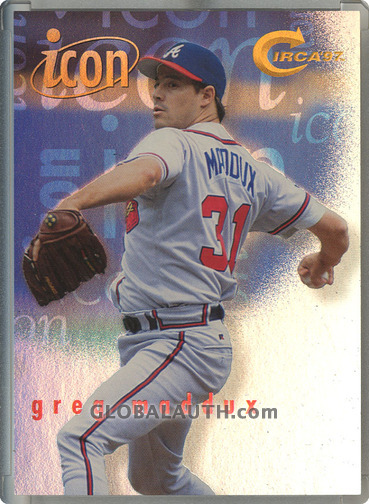 1997 Circa Icons #6: Greg Maddux