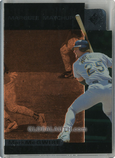 1997 SP Marquee Matchups MM4: Mark McGwire