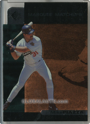 1997 SP Marquee Matchups MM5: Mike Piazza