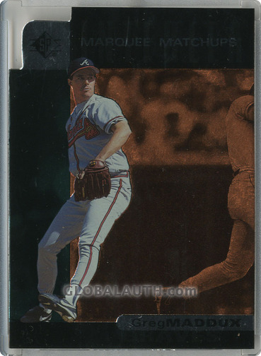 1997 SP Marquee Matchups MM13: Greg Maddux