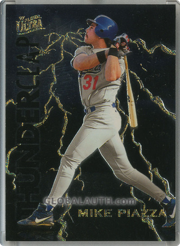 1997 Ultra Thunderclap #9: Mike Piazza