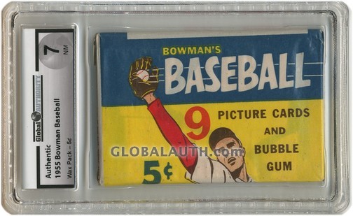 1955 Bowman Baseball Wax Pack - 5¢