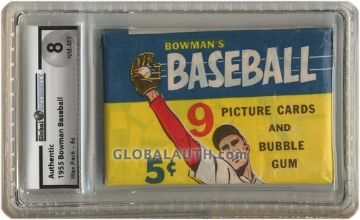 1955 Bowman Baseball Wax Pack - 5¢