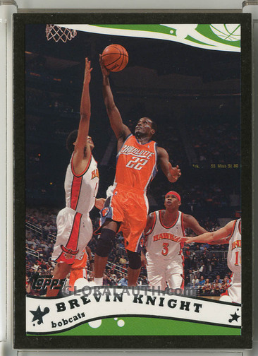 2005-06 Topps Black #177: Brevin Knight